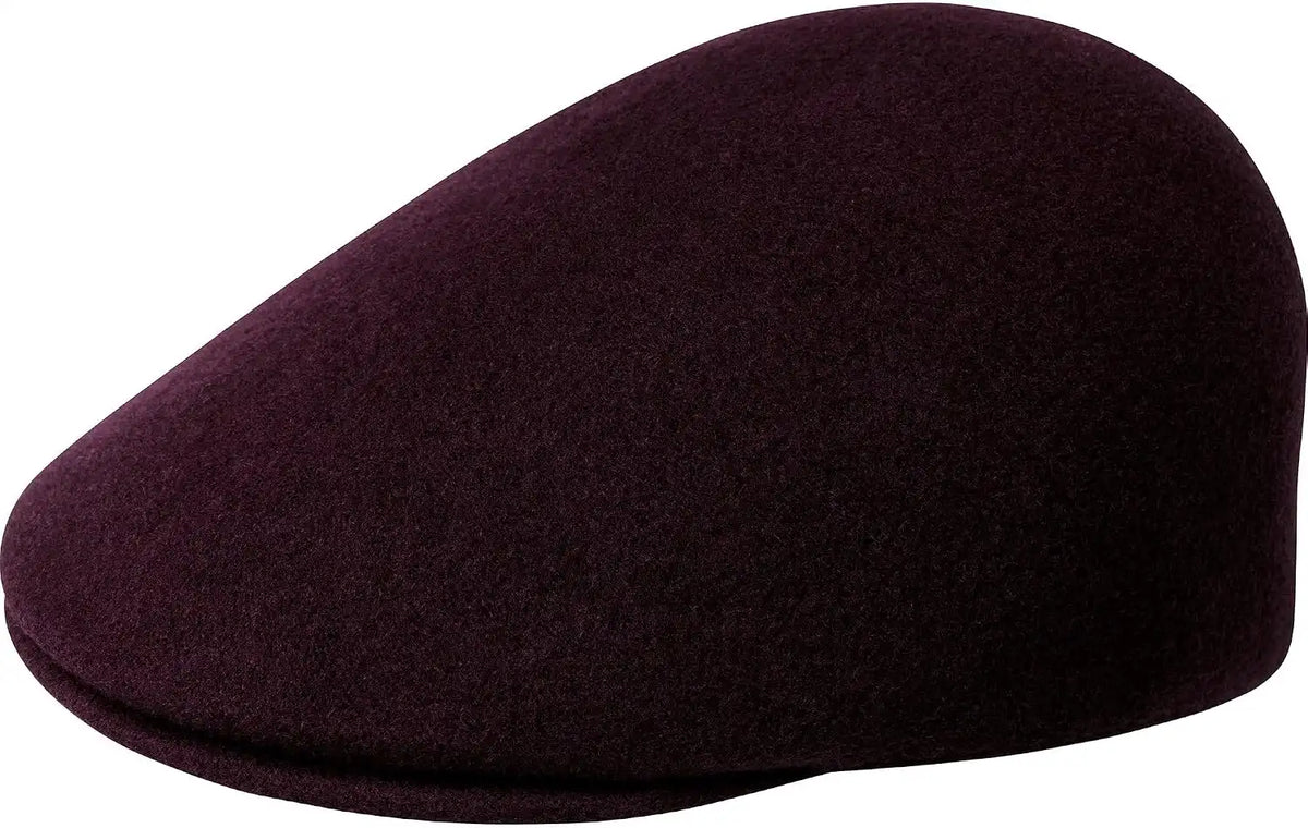 Kangol Seamless Wool 507 Hat - Deep Plum/L Ivy Caps & Flat Caps