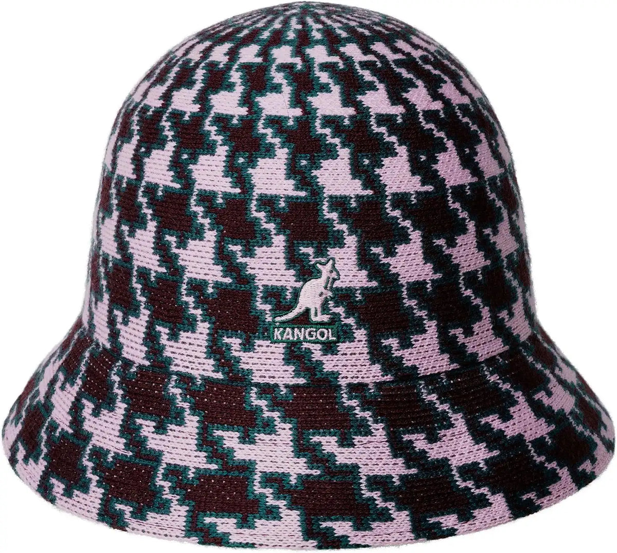 Kangol Houndstooth Casual Ballerina Pink M