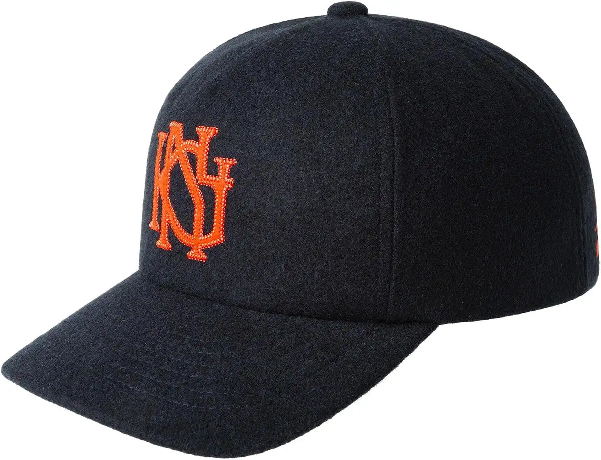 Kangol Felt Logo Baseball Cap Black One Size