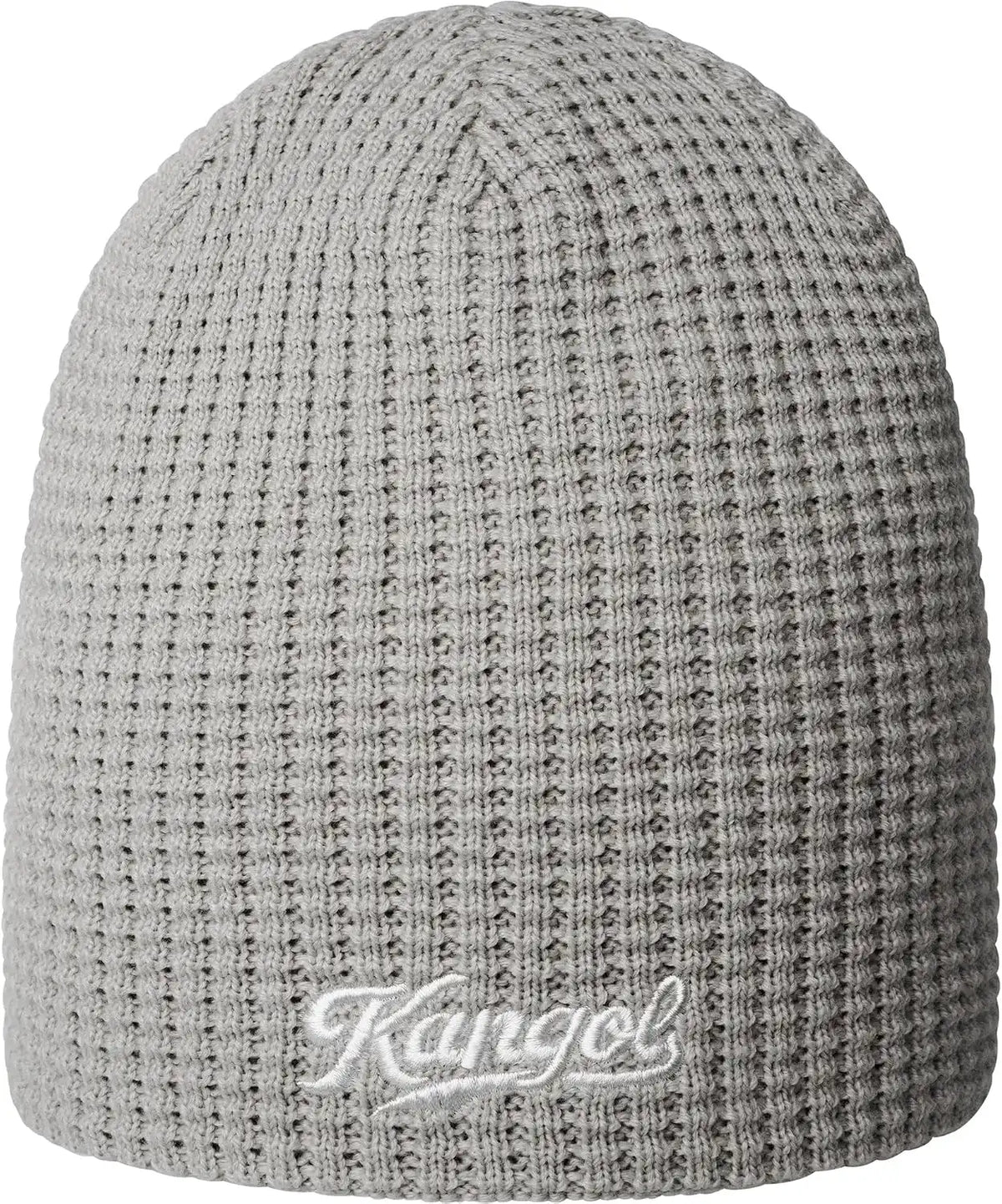 Kangol Waffle Beanie Pull-On Light Grey One Size