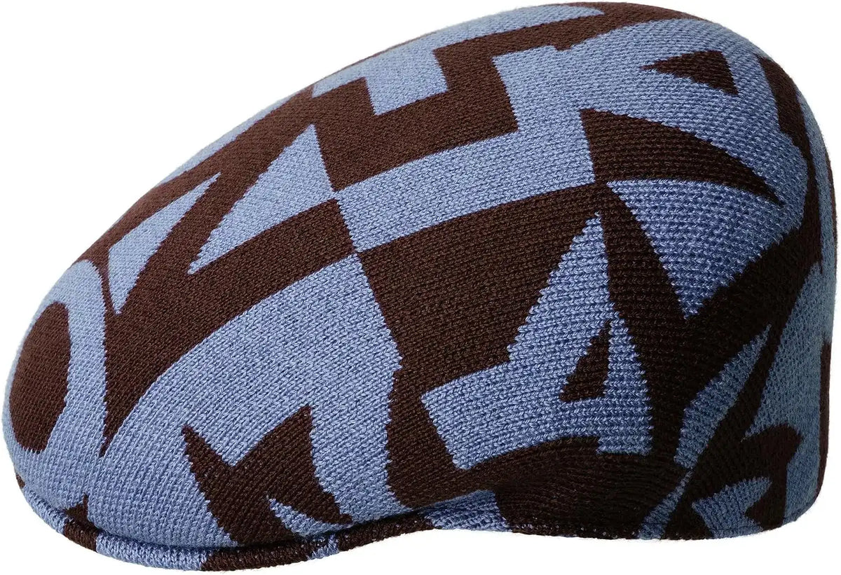 Kangol Superfan 504 Flat Cap Cocoa Powder M