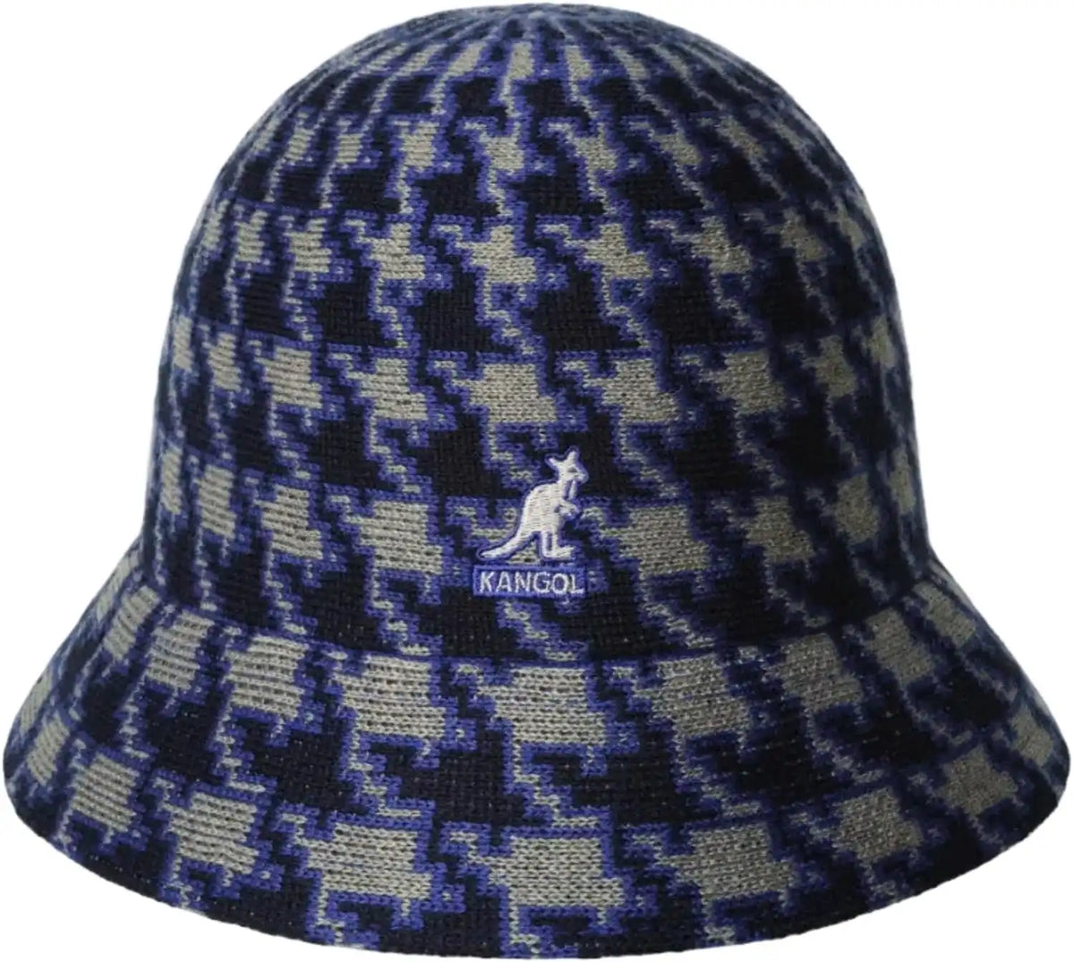 Kangol Houndstooth Casual Blue