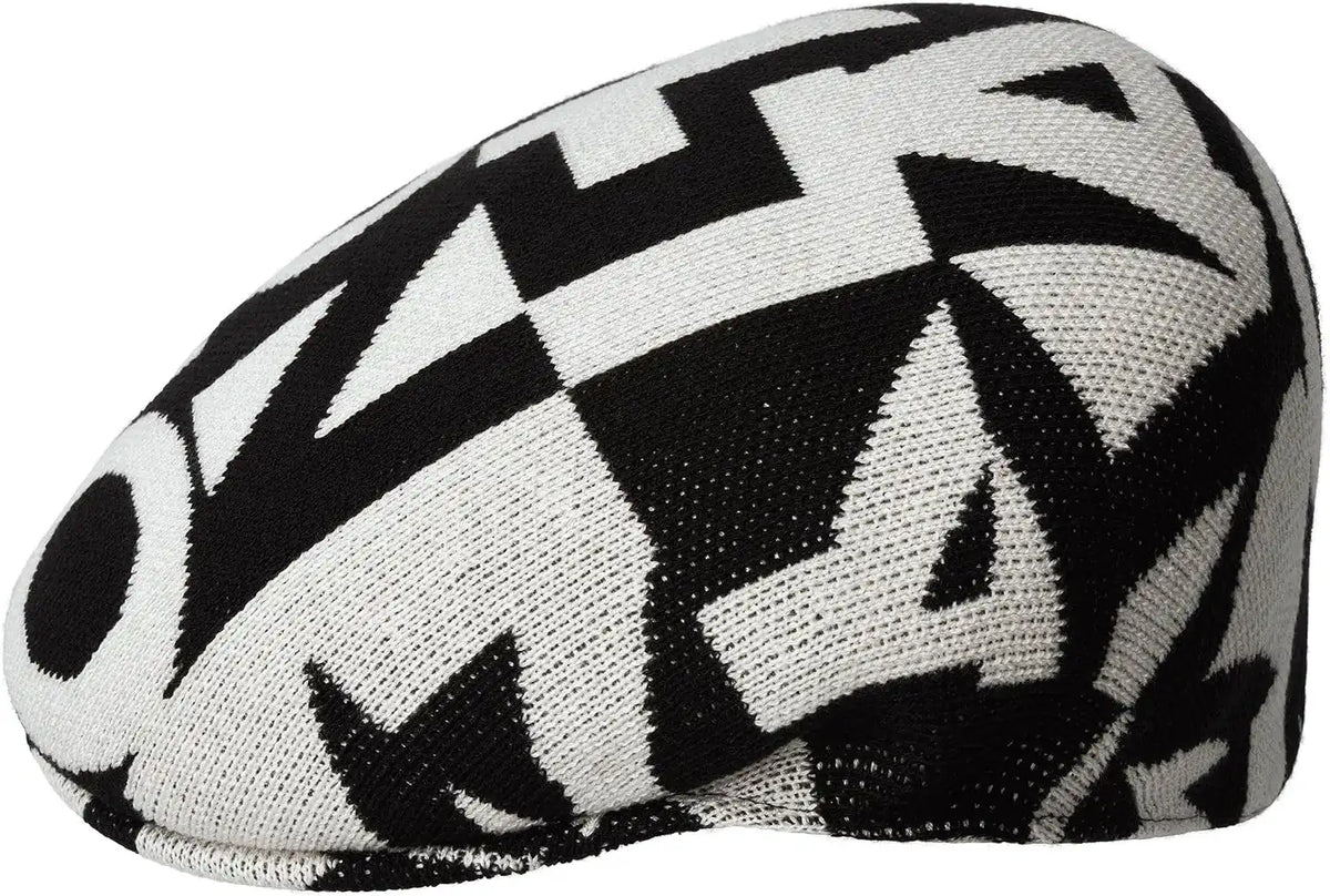 Kangol Superfan 504 Flat Cap Black