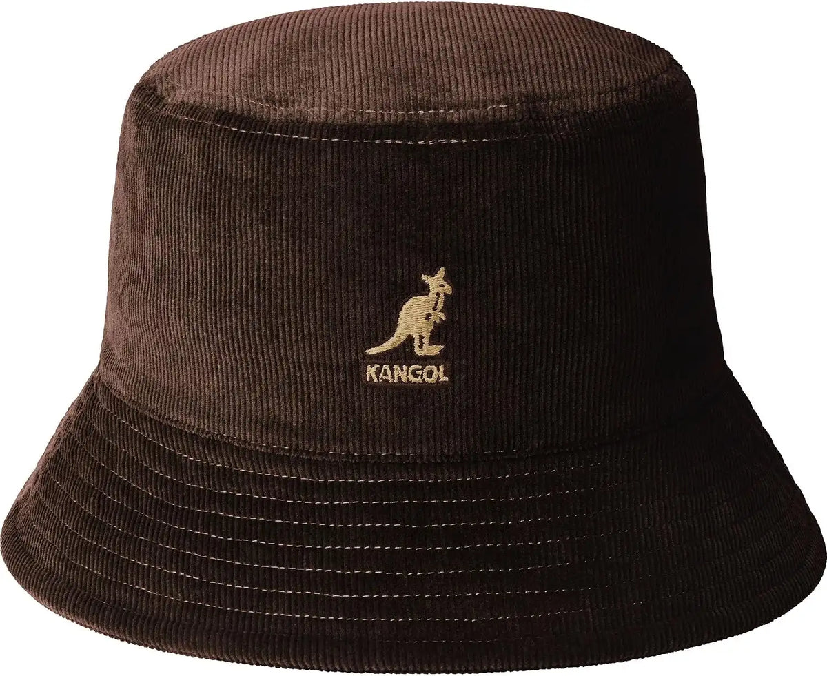 Kangol Cord Bucket - BlackBerry/L Bucket Hat